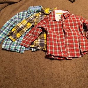 Little boys button down shirts